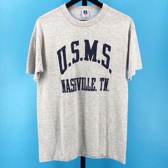 90s USMS United States Marshals Service Nashville Tennessee tshirt 1990s vintage - Picture 1 of 4